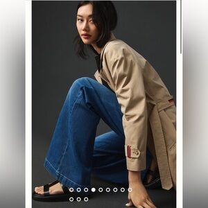 Anthropologie Pilcro High Rise wide leg the kit utility trouser pants 26